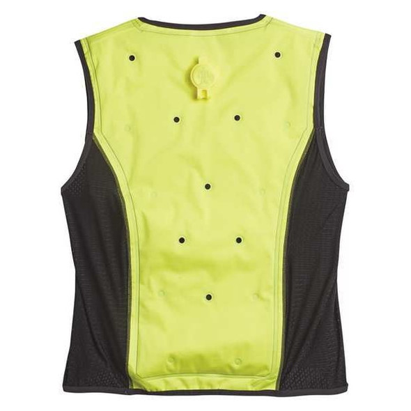 Ergodyne Dry Cooling Vest,Lime,72 hr.,M 6685
