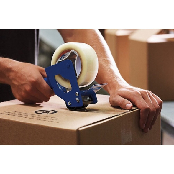 Packing Tape, 1.6 mil Thick, 3 in W x 100 m L, 3 in Core Dia., Clear, 24 PK  230959