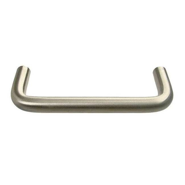 Monroe Pmp Pull Handle, SS, 8 In. H, Natural, Threaded Holes PH-0136