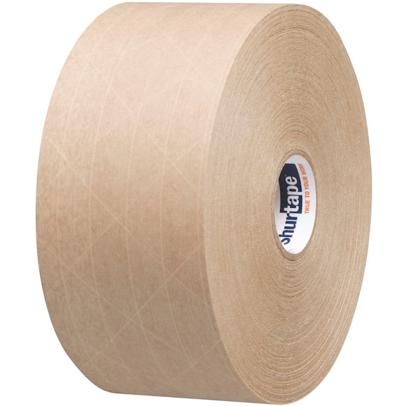 Shurtape Water-Activated Tape, 5 mil, Kraft, PK10 WP 100