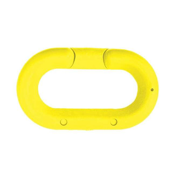 Manufacturer Varies Chain Link,Yellow,2" Size,Plastic,PK10 51702-10