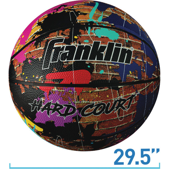 Franklin Indoor/Outdoor Hard Court Basketball, Official Size 32092