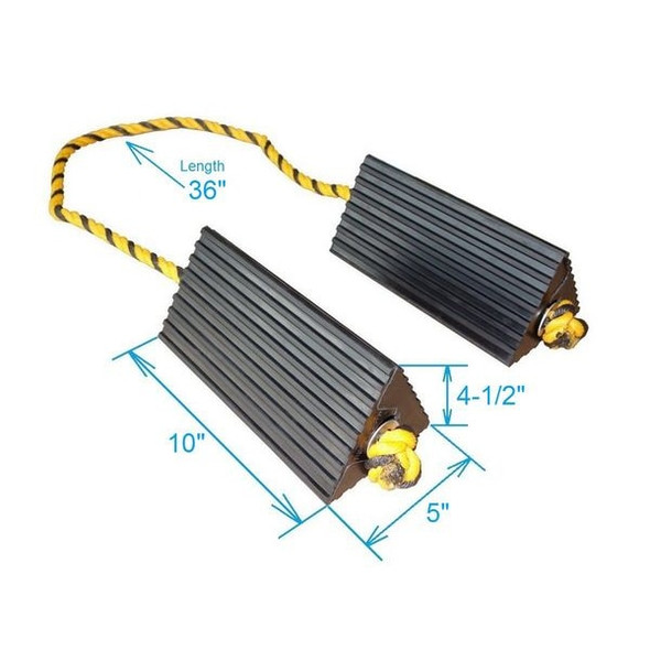 Manufacturer Varies Airplane Chock,5 1/8 In Depth 3W666