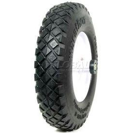 Marathon 00047 4.80/4.00-8 Knobby Tread Flat Free Wheelbarrow Tire - 6"" Centere