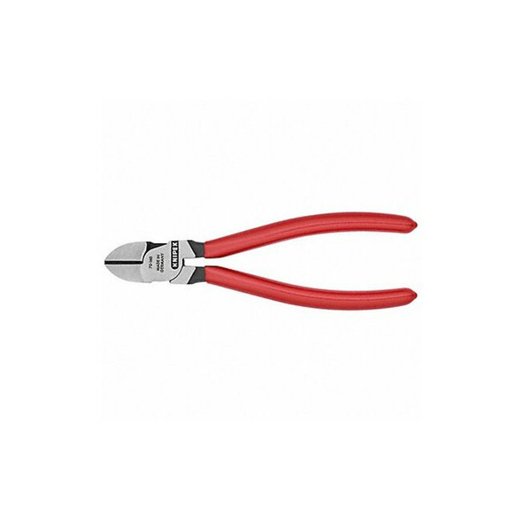 Knipex 6-1/4" Diagonal Cutter, Plastic Grip 70 01 160