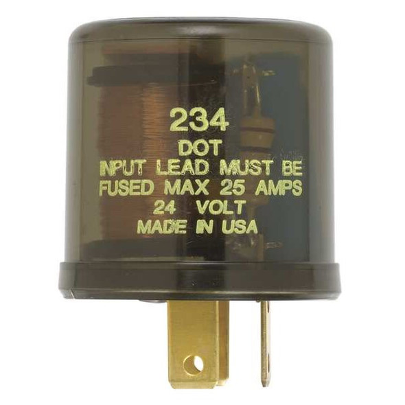 Eaton Bussmann Flasher,20A,3 Terminals,24VDC NO. 234