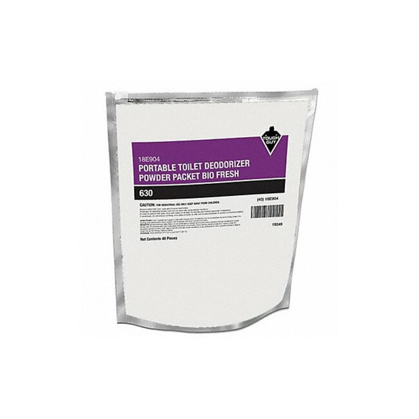 Tough Guy Toilet Deodorizer,70 g,Packet,PK40 18E904