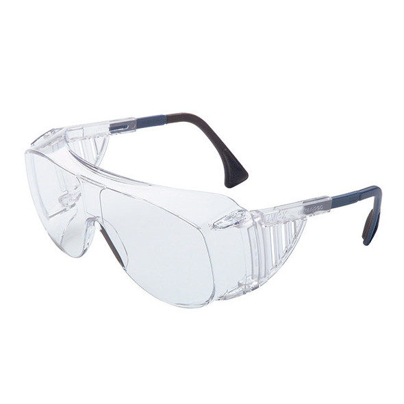 Honeywell Uvex® Ultra-Spec® 2001 OTG Eyewear, Uncoated, Clear Frame/Lens, 1/Each