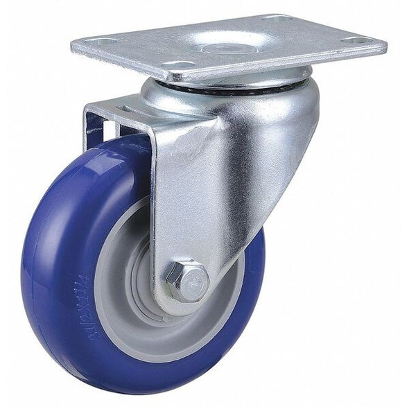 Manufacturer Varies NSF-Listed Plate Caster,250 lb. Load Rating,Swivel 400K63