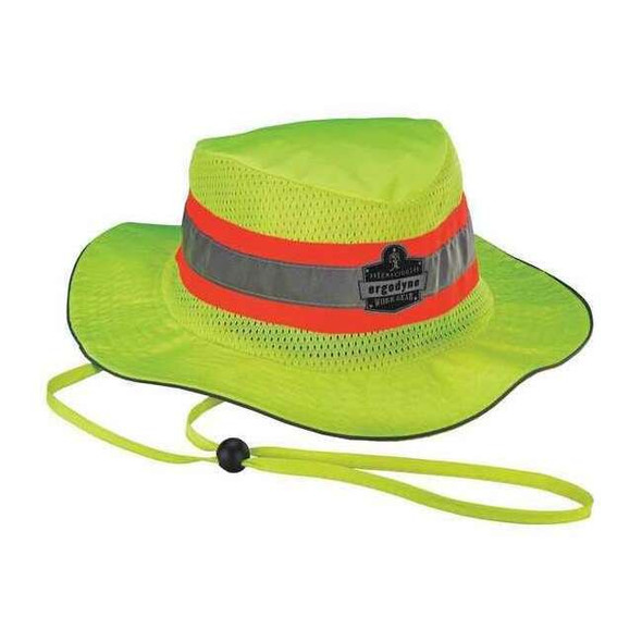 Ergodyne Cooling Hat,Lime,Solid,S/M Size 8935MF
