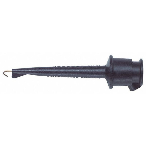 Pomona Electronics Test Clip Lead, Minigrabbers, 2.35", Black 4555-0