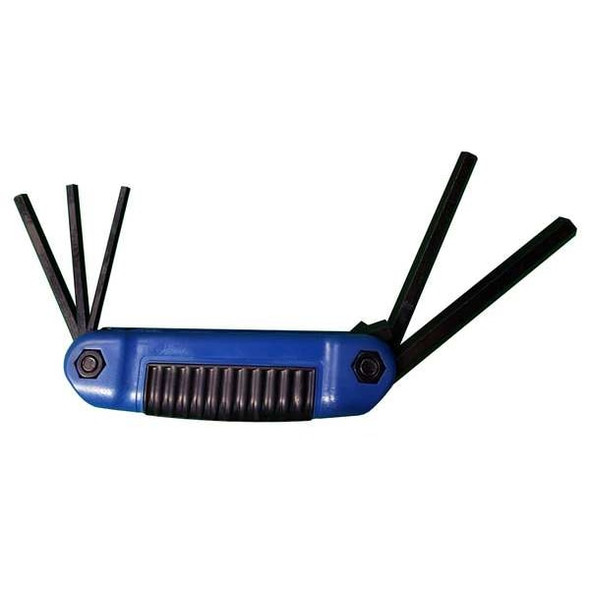 Eklind Hex Key Folding Set,Security,5 Pieces 25150