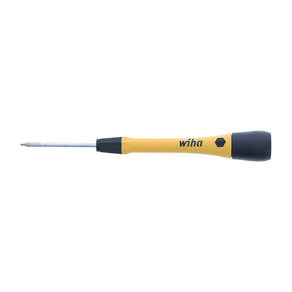 Wiha ESDPrecisionScrDrv,Torx,T3,Black,Round 27862