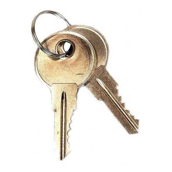 Justrite Sure Grip Key Set,5 In. W,7 In. D,PK2 25998