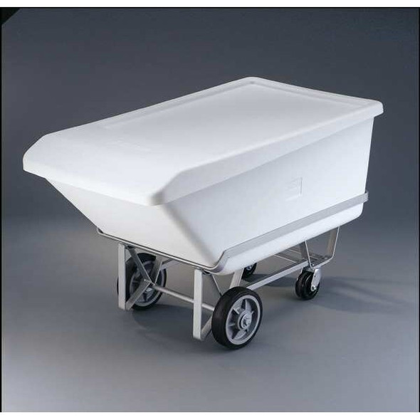 Angled Dump Tub, 800 lb Load Capacity, 54.6" Overall L, 21.7" Overall H, 32Ã¢â‚¬ï¿½ Overall W