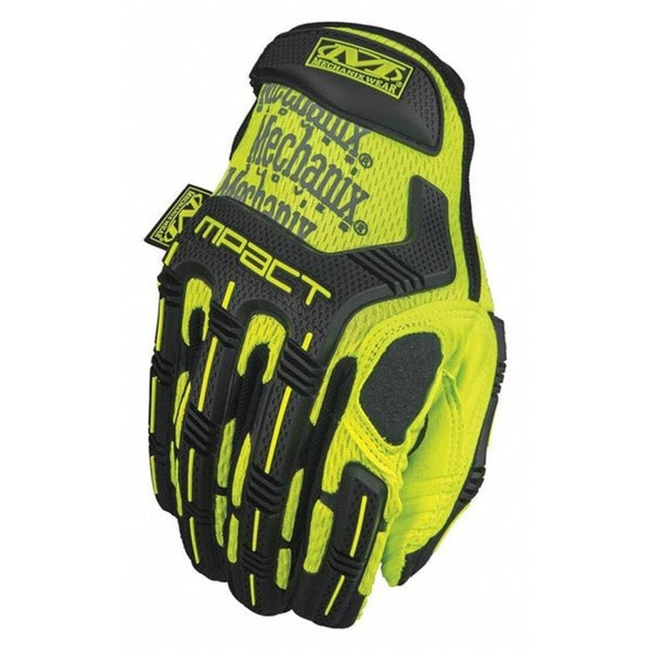 Mechanix Wear M-Pact XD Impact Gloves,S,Hi-Vis Yellow,PR SMP-91-008