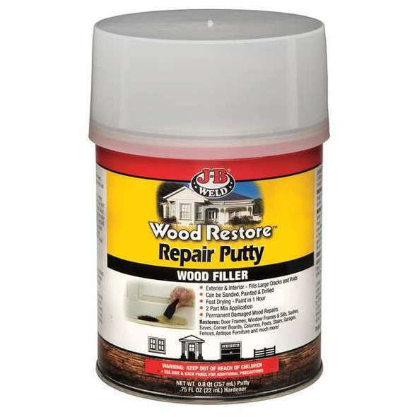 J-B Weld Putty 32 oz Size, Can Taupe Wood Restore 40004