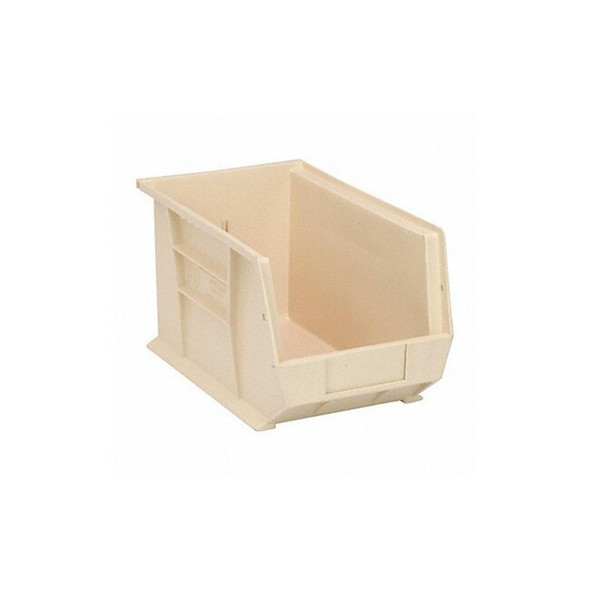 Quantum Storage Systems Hang and Stack Bin,Ivory,PP,8 in QUS242IV Quantum Storage Systems Hang and Stack Bin,Ivory,PP,8 in QUS242IV