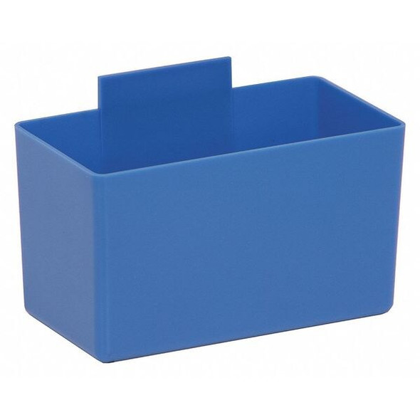 Quantum Storage Systems Bin Cups,Blue,Plastic,3 in QBC112BL Quantum Storage Systems Bin Cups,Blue,Plastic,3 in QBC112BL