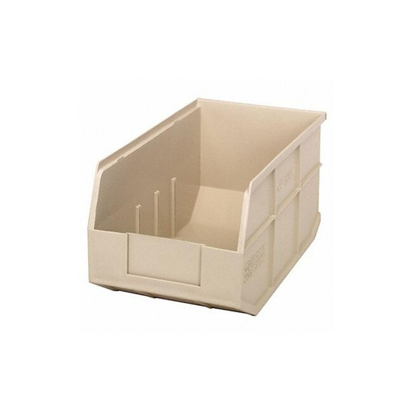 Quantum Storage Systems Shelf Bin, 14 in L, 8.25 in W, Plastic SSB443IV Quantum Storage Systems Shelf Bin, 14 in L, 8.25 in W, Plastic SSB443IV