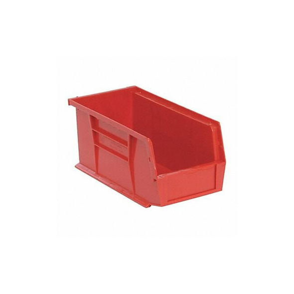 Quantum Storage Systems HangandStackBin,10.875inL,5.5inW,Plastic QUS230RD Quantum Storage Systems HangandStackBin,10.875inL,5.5inW,Plastic QUS230RD