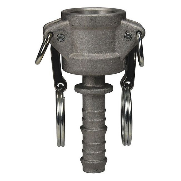 Dixon CamGrooveCouplng,Hose Shank,Alum,Nitrile G75-C-AL
