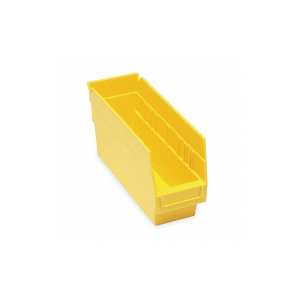 Quantum Storage Systems ShelfBin,11.625inL,4.125inW,Plastic QSB201YL