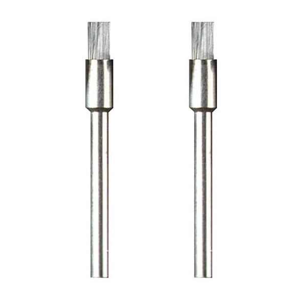 Dremel Carbon Steel Brush,1/8in. dia.,PK2 443-02