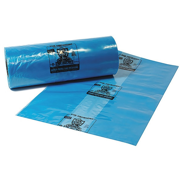 Armor Poly VCI Bags, 20" x 16", 4 mil, Blue, None, 100 PK PB4B201630D