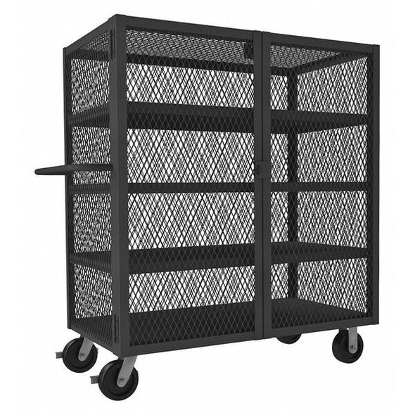 Manufacturer Varies Mesh Security Cart,3000 lb.,48 In.L HTL-2448-DD-4-95