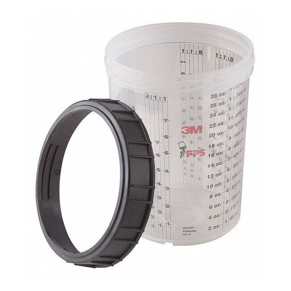 3m Cup and Collar,Large,PK4 16023