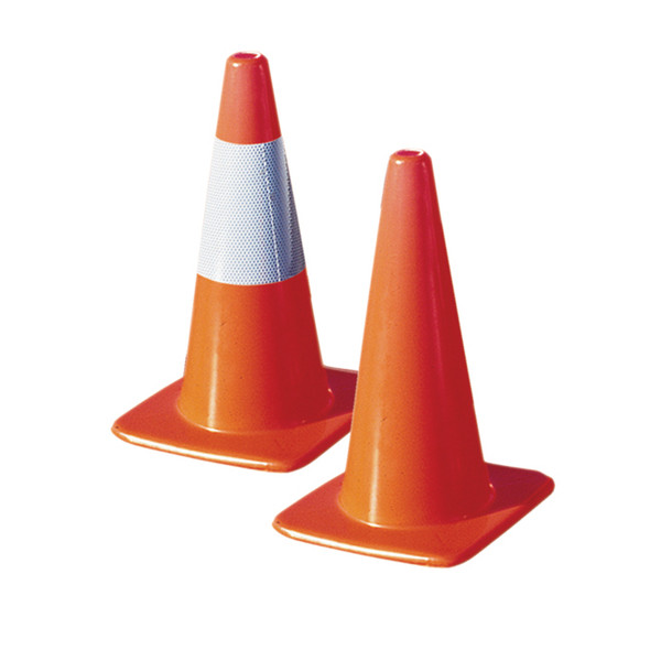 TruForce™ Traffic Cone, 18", 2 lb, Dayglow Orange, 1/Each