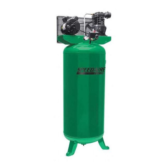 Speedaire Electric Air Compressor, 3 hp, 1 Stage 4ME96