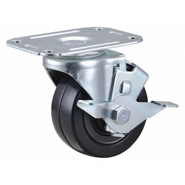 Manufacturer Varies Plate Caster,198 lb. Load Rating,Swivel 400K69