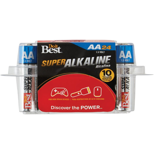 Do it Best AA Super Alkaline Battery (24-Pack) DIB815496 815496