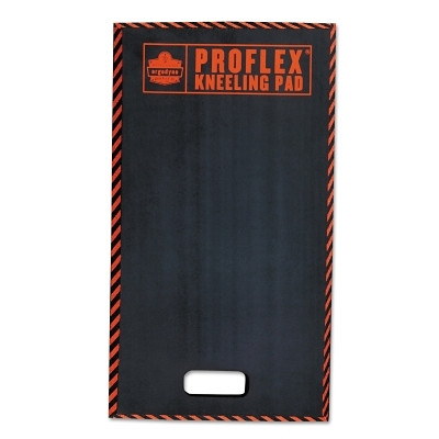 ProFlex 385 Kneeling Pads, 16 X 28, Black/Orange