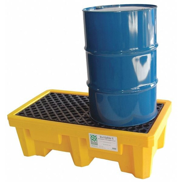 Ultratech Drum Spill Containment Pallet,53" L 1011