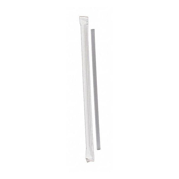 Manufacturer Varies Jumbo Straw,7-3/4" L,Translucent,PK12000 E212TRW