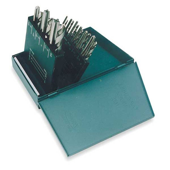 Chicago-Latrobe Drill/Tap Set,18pc,Metric 52541