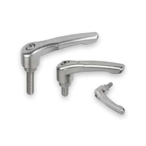 Adjustable Handle, Size: 1 1/4-20X40, Entirely Stainless Steel, Electropolished