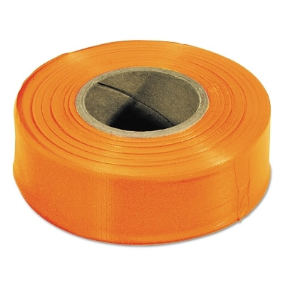 Flagging Tape, 1-3/16 in x 300 ft, Orange