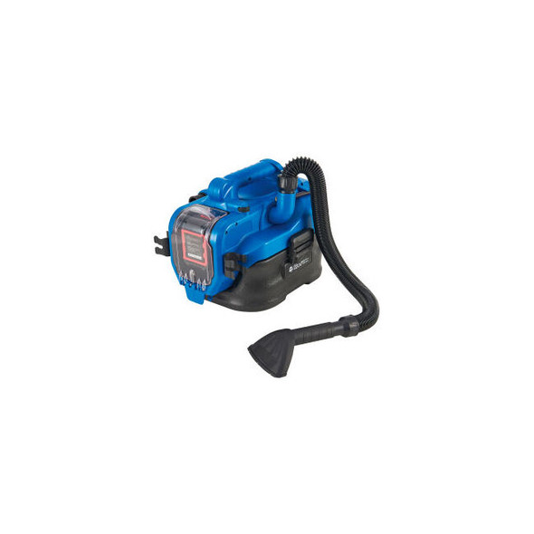 Global Industrial Battery Powered HEPA Wet/Dry Vacuum w/ Air Inflate Adapter 2 G