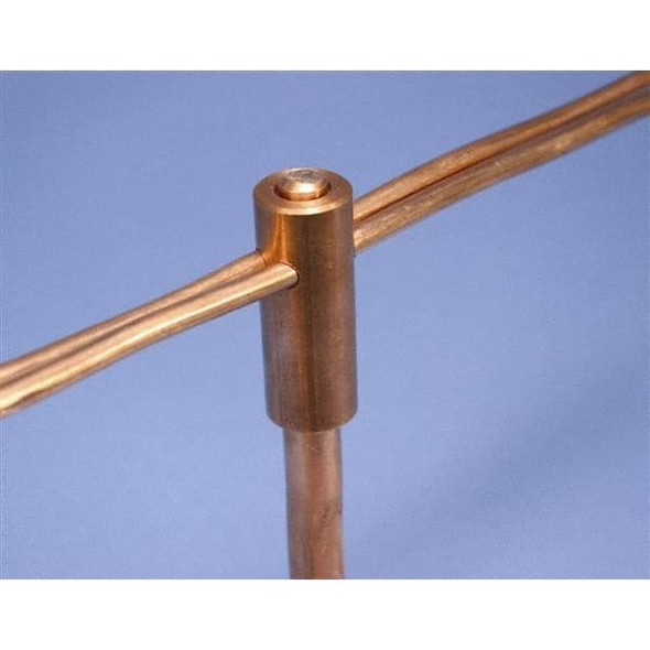 Nvent Erico Ground Rod Connector,Hammer Lock,Copper EHL58C1K