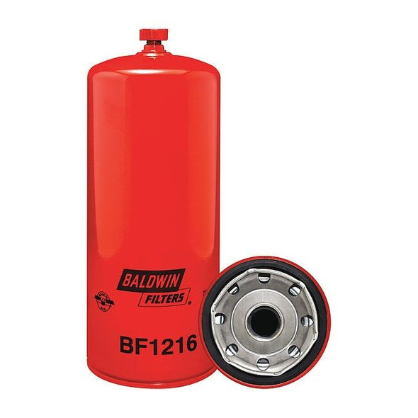 Baldwin Filters Fuel Filter,12-3/32x4-11/16x12-3/32 In BF1216