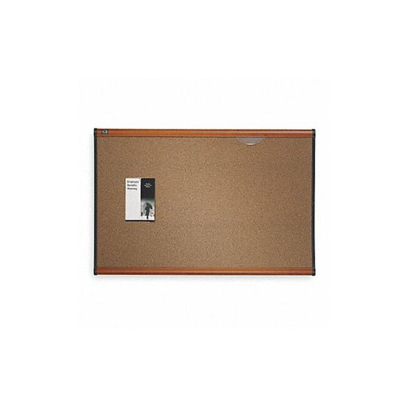 Quartet Cork Bulletin Board 24"H x 36"W B243LC-24