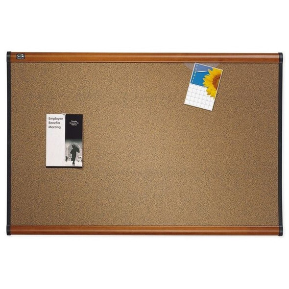 Quartet Cork Bulletin Board 24"H x 36"W B243LC-24
