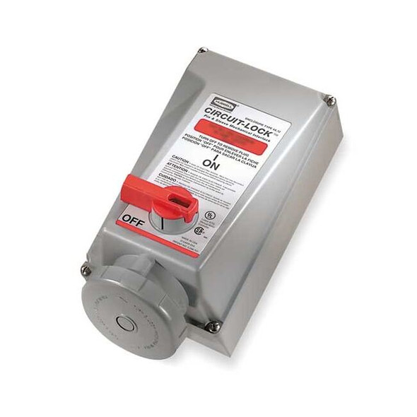WT Mch Intrlk Dvc,3P4W,60 A,480V AC,30hp