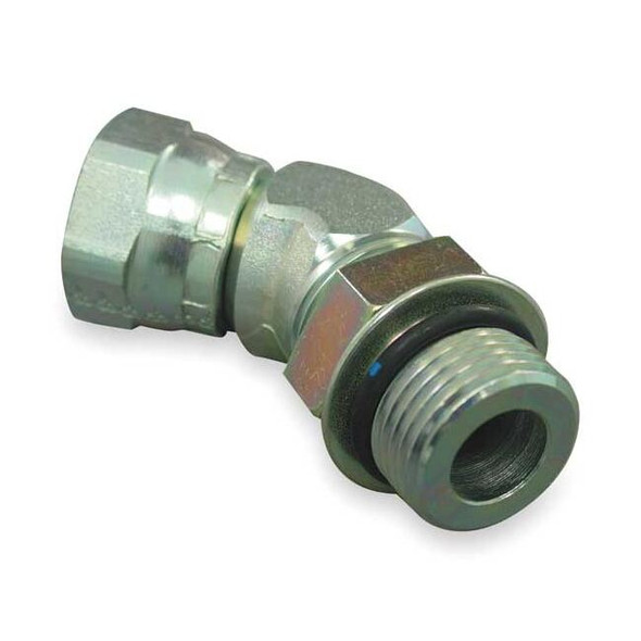 Eaton Aeroquip Adpt, MORB-FNPSM, 3/4-16, 1/2-14, El, 1.39In 2067-8-8S