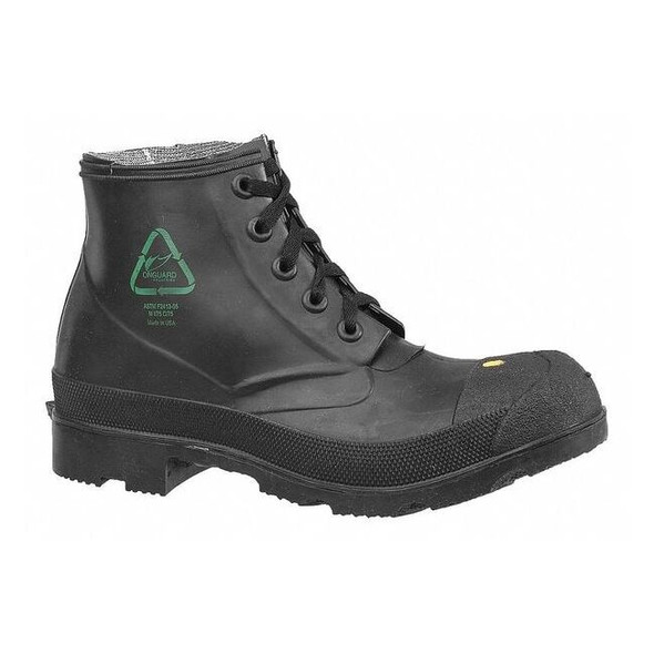 Onguard Men's 6-Inch Work Boot, 11 D, Steel Toe, 6 in H, Black, 86604 8660400
