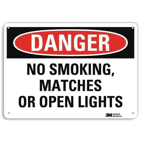 Lyle Danger Sign,7 inx10 in,Plastic U3-1866-NP_10X7